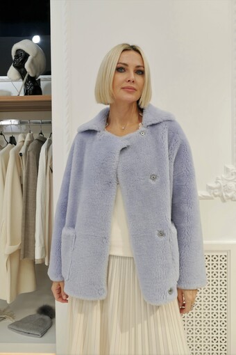 Шуба из шерсти