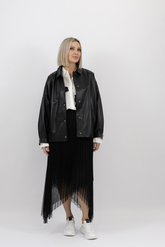 Куртка кожаная